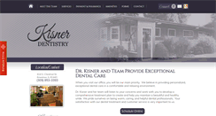 Desktop Screenshot of kisnerdentistry.com